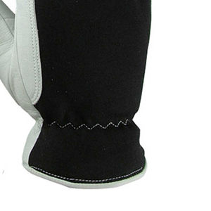 Guantes de seguridad de cuero de grano de piel de cabra de vaca de tendencia superior Guantes de conductor anticorte antiimpacto Funciones generales - Product Image 5