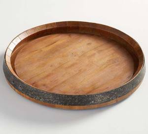 Table basse ottomane en bois massif écologique plateau de service décor à la maison hôtel Restaurant Bar ustensiles de cuisine pour le luxe - Product Image 5