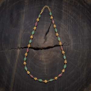 Classic Religious Pearl Necklace with Number Shape for Gift Giving - Product Image 1