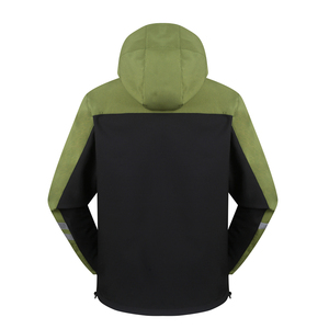 2025 invierno nueva llegada colorida chaqueta Softshell Slim Fit Stand Collar para hombres venta al por mayor alta calidad a prueba de viento transpirable - Product Image 3