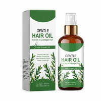 Huile Capillaire Bio de Romarin en Spray pour la Croissance des Cheveux, 100% Pure et Naturelle, Soin du Cuir Chevelu, Traitement Capillaire, Marque Blanche