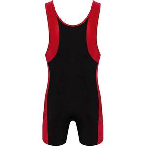 Combinaison de lutte personnalisée de haute qualité pour hommes, en tissu respirant léger à séchage rapide, imprimé numérique en maille, 300g - Product Image 3