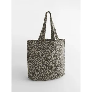 Borse Tote in Tela con Stampa Leopardata Personalizzate, Shopper Promozionali - Product Image 2