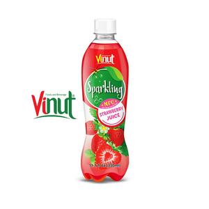 11,1 Floz VINUT Agua con gas Zumo de fruta de fresa Precio al por mayor Bebidas carbonatadas - Product Image 1