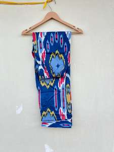 Femmes indiennes élégantes 100% coton fait à la main imprimé fleuri vêtements de nuit de luxe décontracté popeline matin marche vêtements printemps été - Product Image 3