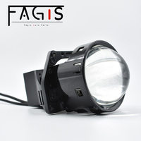 Lentille de projecteur de 3 pouces, bonne qualité, faisceau bas 42W, faisceau haut 52W