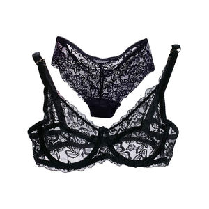 Nouveauté Culottes en dentelle pour femmes 100% fibre de bambou Taille basse Bikini Lingerie respirante - Product Image 4