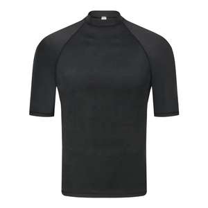 Chaleco Rash transpirable de secado rápido personalizado con manga corta para actividades al aire libre rápidas - Product Image 2