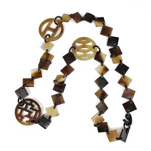 Necklace <b>Buffalo</b> <b>Horn</b> For Women Natural <b>Buffalo</b> <b>Horn</b> Necklace Handmade Indian Product - Product Image 2