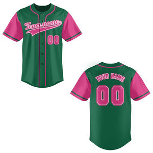 Nouvelle arrivée impression personnalisée maillot de Baseball nouveau Style en gros pas cher prix vêtements de sport maillots de Baseball vierges - Product Image 6