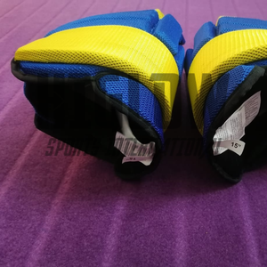 สินค้ามาใหม่ HI-GLOW SPORTS INTERNATIONAL OEM ถุงมือฮอกกี้น้ำแข็งคุณภาพสูง ทนทาน น้ำหนักเบา ปิดแบบ Snap Closure รุ่นล่าสุด - Product Image 5