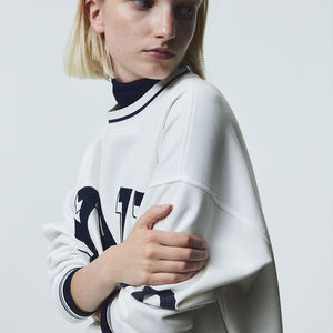 Sweat-shirt surdimensionné personnalisé pour femmes en multicolore chemises à manches longues pour femmes sweat-shirts de haute qualité pour femmes en gros - Product Image 3