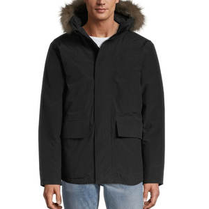 Nouveauté, parkas respirantes, nouveau style, vente en gros OEM, parkas pour hommes, parka confortable avec couleur et taille personnalisées - Product Image 1