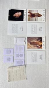 การ์ดขอบคุณฟอยล์แบบกำหนดเองที่สร้างความประทับใจให้โปสการ์ดฟอยล์ที่สง่างามด้วยการสัมผัสส่วนบุคคล - Product Image 5