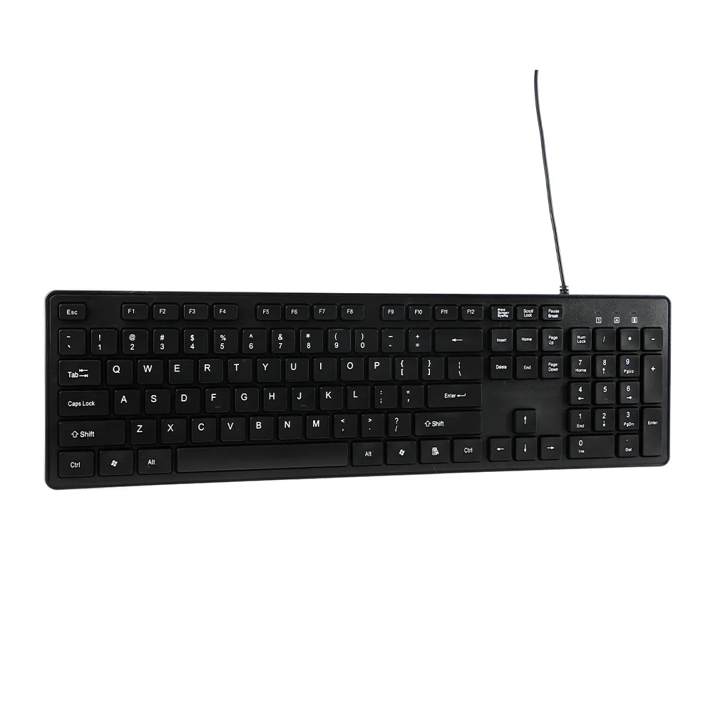 Custom Logo keyboard Computer Wired Usb Keyboard office keyboard for computer accessories Support all the layout