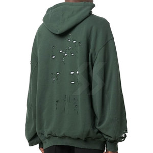 Diseño personalizado al por mayor mejor calidad precio barato hombres invierno desgastado sudaderas OEM servicio 100% algodón respetuoso con el medio ambiente transpirable - Product Image 5