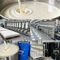 Latex de caoutchouc naturel MAL 60% DRC concentré à l'ammoniaque moyen pour la production de mousse, les adhésifs pour tapis et les revêtements