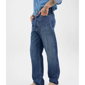 กางเกงยีนส์แฟชั่นผู้ชายขายส่ง ทรงหลวม คุณภาพสูง สไตล์สตรีทแวร์ ทันสมัย ลำลอง ทรงแบ็กกี้ - Product Image 4