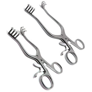 Weitlaner Volkmann Ensemble d'instruments manuels de qualité supérieure pour rétracteurs Modèle RI-VRS-0001 4 Pcs Instruments de chirurgie vétérinaire en acier inoxydable - Product Image 2