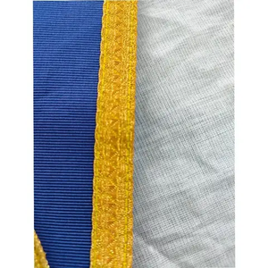 Venta al por mayor de alfileres de solapa de material de nailon, alfileres masónicos personalizados, collares, accesorios de lentejuelas bordadas a mano suaves, venta al por mayor personalizada - Product Image 5