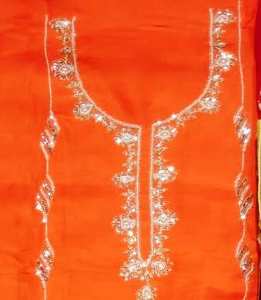 Trajes bordados a mano sin costuras de diseñador moderno para mujeres, moda india, fiestas de estilo tradicional - Product Image 2