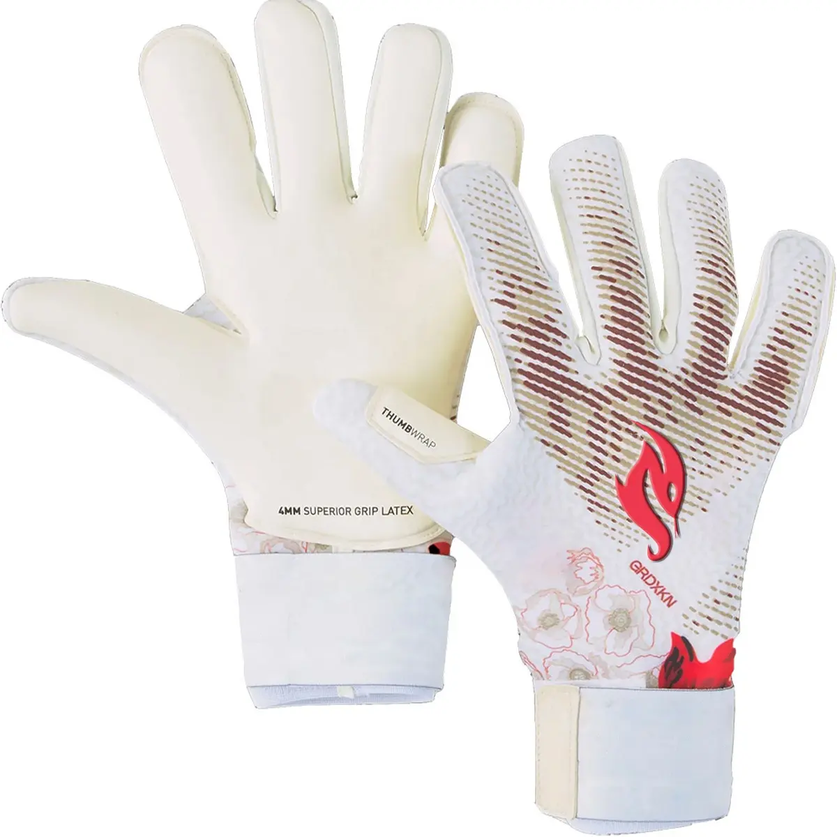 Materiale professionale in lattice guantes de portero Kids Sports Futsal GK Goal Keeper calcio calcio guanti da portiere invernali