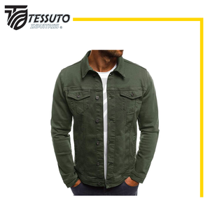 Chaquetas de Mezclilla para Hombre, Transpirables, Tallas Grandes, Hechas en Pakistán, con Logotipo Personalizado, Chaquetas y Abrigos de Mezclilla para Hombre - Product Image 1