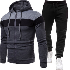 Chándales de niño Ropa de hombre Conjunto de Sudadera con capucha para hombre Sudadera con cremallera Pantalones de chándal deportivos informales Conjunto de chándal para hombre Correr DDP Envío - Product Image 5
