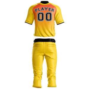 Uniformes de Béisbol Personalizados al por Mayor para Hombre, Ropa Deportiva Transpirable de Alta Calidad 2025, Impresión Personalizada, Nuevo Diseño OEM - Product Image 5