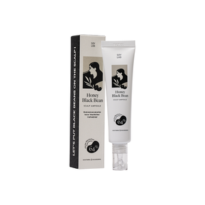 [Phòng thí nghiệm đậu nành] Hữu Cơ thuần chay Đậu Đen chăm sóc da đầu Bộ dầu gội Gel 500ml + Mật ong Gel Ống cân bằng da đầu làm mịn bóng - Product Image 1