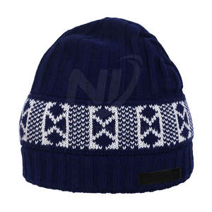 2025 nouveau Design sur mesure Jacquard Beanie chapeaux bas prix service de gros caractéristique commune du tissu - Product Image 5
