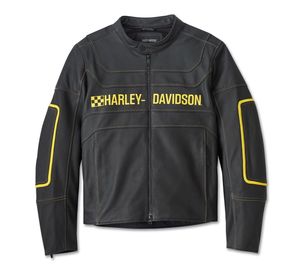Chaqueta de Cuero Endonia Harley Davidson para Hombre - Product Image 1