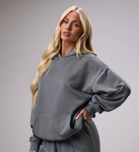 Sweats à capuche grande taille à manches longues de bonne qualité Jogger Running Gym Wear Sweats à capuche pour femmes de dernière conception à la mode - Product Image 4