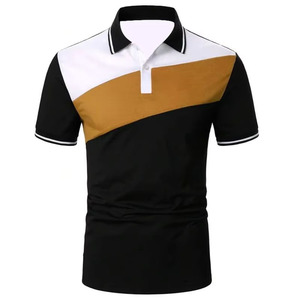 Chemise de sport décontractée pour homme de haute qualité, manches courtes, personnalisée, en coton tricoté uni, anti-rétrécissement, 220g, imprimée numériquement FASPAR - Product Image 6