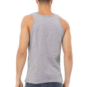 Débardeurs Bella en toile respirante coupe ajustée gris - Product Image 3