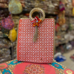 กระเป๋าถือลูกปัดปักลายสุดหรูสำหรับเป็นของขวัญและงานแต่งงานกระเป๋าลูกปัดปักลายพื้นเมืองทำด้วยมือ - Product Image 1