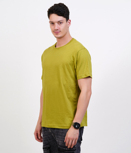 เสื้อยืดผู้ชายผ้าฝ้ายออร์แกนิคพิมพ์ลายนูน200gsm 180gsm แขนสั้นติดป้ายคอ - Product Image 2
