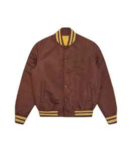 เสื้อแจ็คเก็ตซาฟารีผู้ชายสไตล์วินเทจสำหรับฤดูใบไม้ร่วง แบบมีซิป คอตั้ง ปักลาย กันน้ำ - Product Image 1