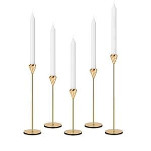 Lot de 3 bougeoirs coniques pour fêtes et événements Fabricant du dernier design Bougeoir de qualité supérieure Décoratif de table - Product Image 5