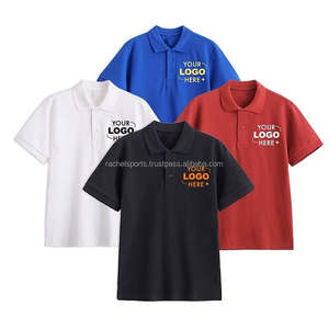 Vente en gros conception personnalisée de haute qualité solide hommes Golf revers pour chemise pour le sport décontracté intelligent brodé tricoté - Product Image 1