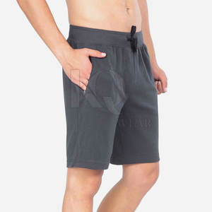 Shorts pour hommes tendance, 100% coton, uni, décontracté, athlétique, entraînement, gym, confort, course à pied, fitness, vêtements de sport, séchage rapide - Product Image 5