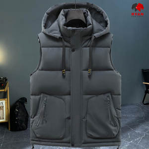 Chaleco Acolchado Impermeable Personalizado Ryan Pro Gear para Hombre con Tela de Lana Peinada, Transpirable y Antibolitas, Diseño OEM ODM - Product Image 6