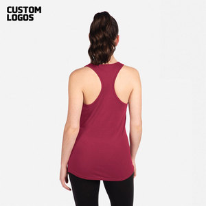 Débardeur dos nageur pour femme Next Level Apparel 1533, léger, uni, 100% coton, séchage rapide, respirant - Product Image 6