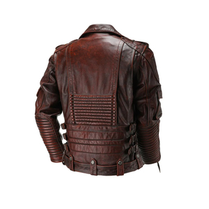 Chaqueta de Cuero de Invierno para Hombre, Nueva Moda, Cuello Alto, Secado Rápido, Transpirable, 6 Bolsillos, Cinturón, Diseño Personalizable, Estilo Casual - Product Image 3