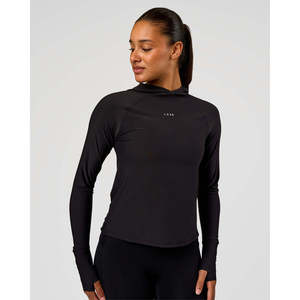 Chemise de protection solaire à manches longues On the Run - Noir - Product Image 1