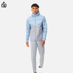 Survêtement coupe-vent léger avec logo personnalisé imprimé Vêtements professionnels Survêtements coupe-vent personnalisés - Product Image 1