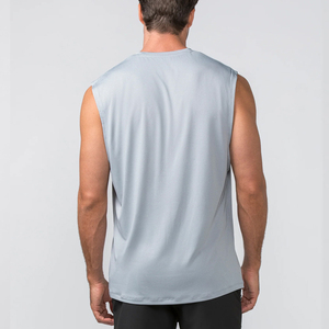 เสื้อกล้ามครอปสำหรับผู้ชายเสื้อครอปใส่เล่นกีฬาเสื้อกล้ามโลโก้ออกแบบได้ตามที่ต้องการ - Product Image 4