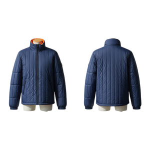 Veste matelassée en toile d'hiver tout usage avec capuche, coupe-vent et séchage rapide pour les voyages, les aventures en plein air et l'usage quotidien - Product Image 2