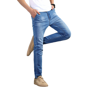 กางเกงยีนส์ทรงบ็อกกี้สไตล์วินเทจสำหรับผู้ชายกางเกงยีนส์ทรงตรงเอวกลางทรงตรงขนาดใหญ่ผลิตจากบังคลาเทศ - Product Image 6