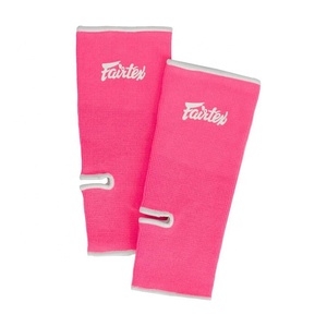 Soportes de Tobillo para Boxeo Fairtex Negros con Azul, Protección Trin, Equipo Deportivo para Exteriores, Alta Elasticidad, Logotipo Personalizado OEM - Product Image 3